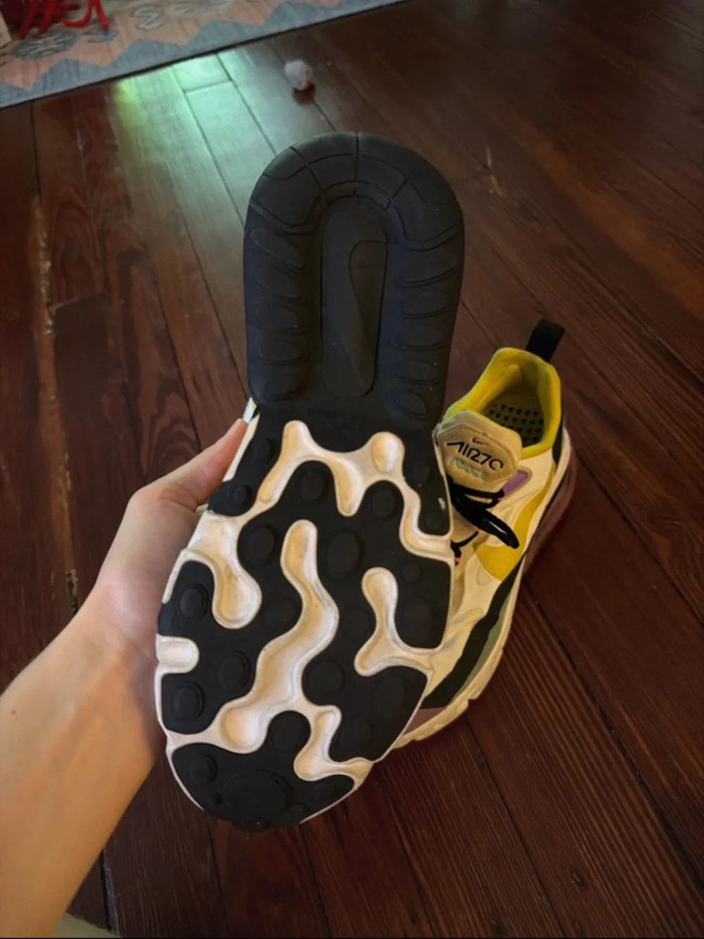 Nike air max react shoe